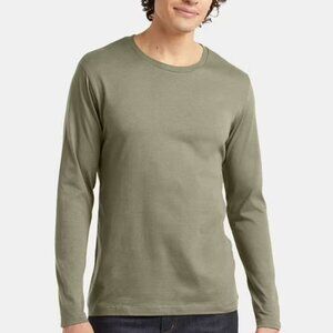 Hanes Brand Alternative Apparel Mens Long SLeeve Tee 3XL Military AGS1B5060